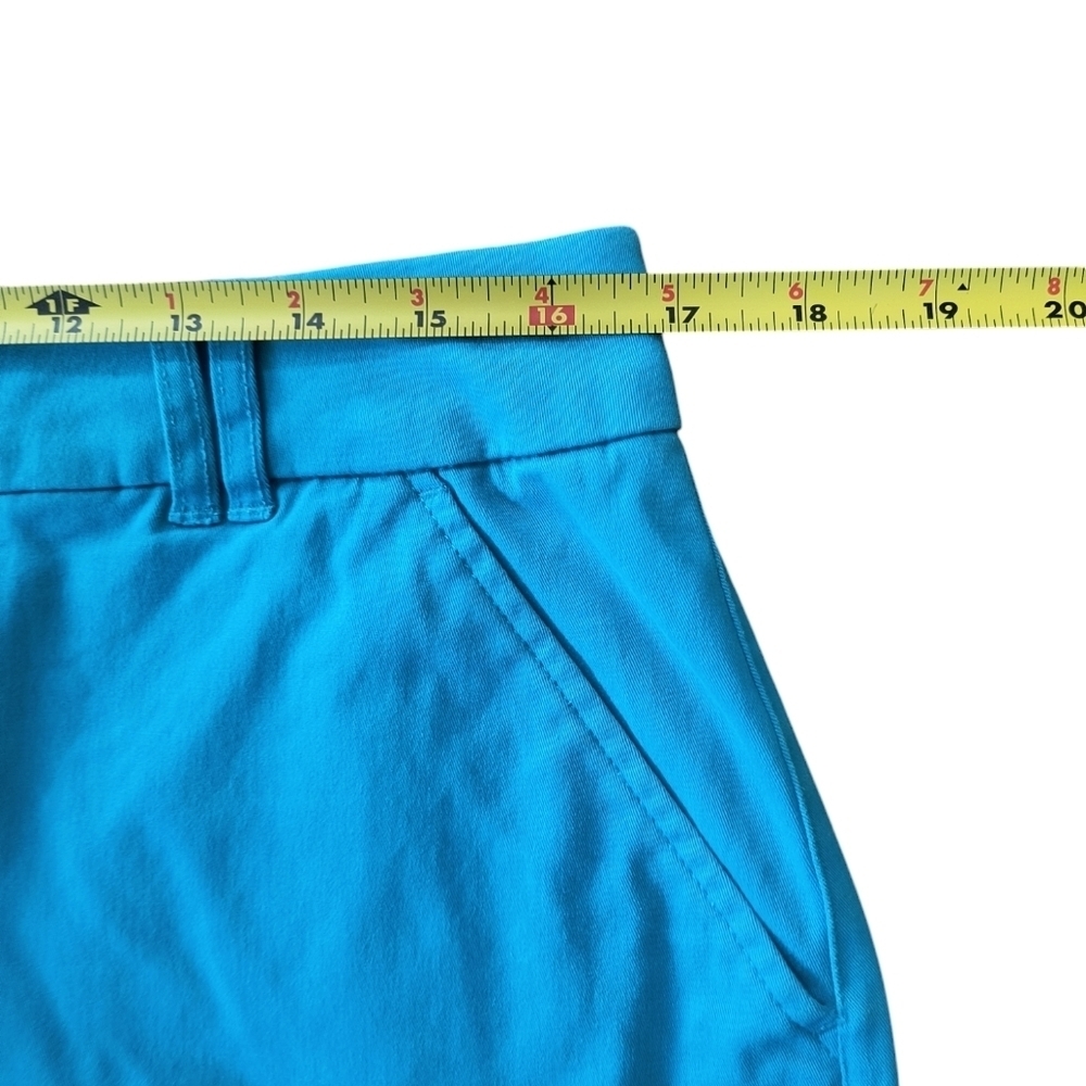 Christopher & Banks Bright Blue Pencil Skort Size 8 - Picture 3 of 8